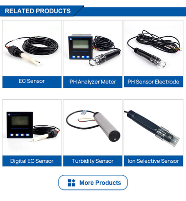Sensor de pH digital de alta resolución 4-20mA RS485 para el tratamiento de aguas residuales industriales
