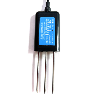 Sensores de conductividad eléctrica de pH de temperatura del suelo y humedad 5-30VDC Fuente de alimentación