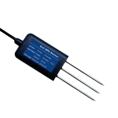 Agricultura inteligente 3 en 1 NPK Sensor de suelo 3 pines con salida y rendimiento RS485 Modbus