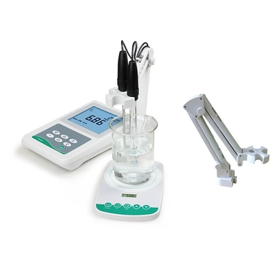 Medidor digital de banco multifuncional para la medición del pH mV EC en ensayos de agua de laboratorio