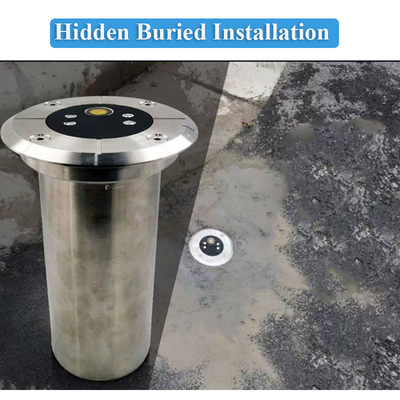 Detector de inundación subterránea con clasificación IP68 para monitoreo del nivel del agua con energía solar