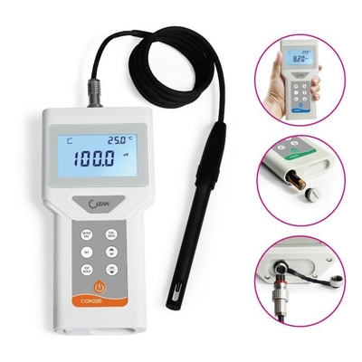 Tester de conductividad LCD portátil de monitoreo de agua 3 en 1 de alta precisión