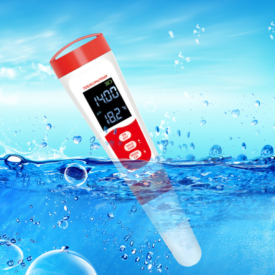 Tester de pluma de monitoreo digital de agua profesional con medición de TDS/EC/PH/temperatura