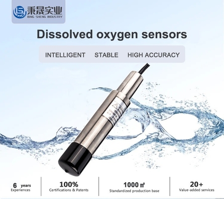 IP68 DO Sensor de medición medidor sonda para medición precisa del oxígeno disuelto en agua