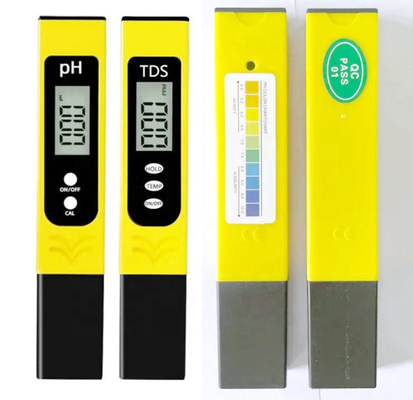 Tester combinado portátil TDS PH de 155 mm para el tratamiento de agua Normas y eficiencia de la industria