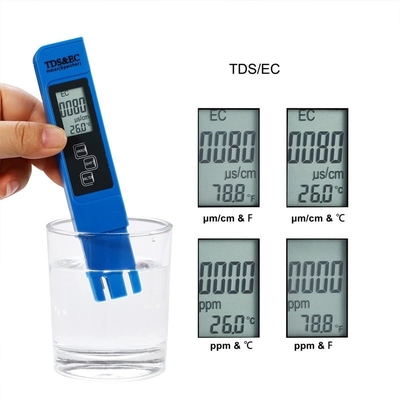 Pantalla LCD 3 en 1 ATC TEMPERATURA TDS EC Métro portátil para acuario piscina hidropónica