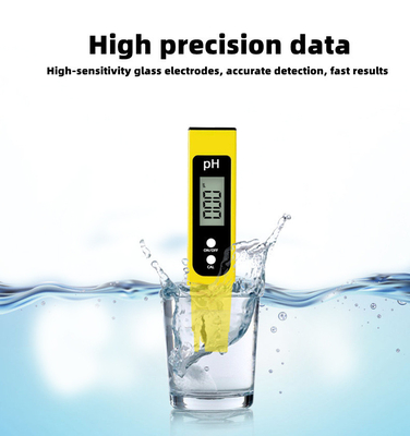 Tester de tipo de pluma digital compacto y ligero para medir la acidez del agua 102 g
