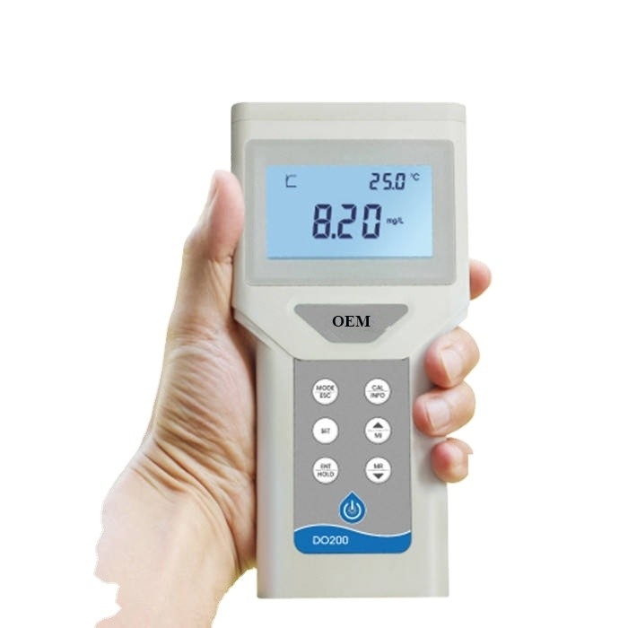 Sensor de pH de alta precisión Medidor de oxígeno disuelto portátil para acuicultura