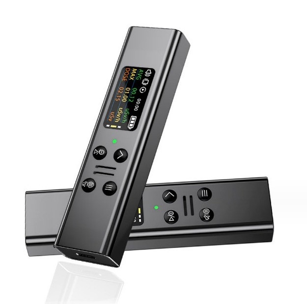 Dosímetro de contador Geiger LCD digital para medición de rayos X y Beta personales portátiles